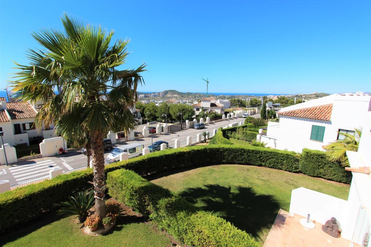 Ferienwohnung Sierra Cortina Apartamento Con Vistas Al Mar Finestrat Exterior foto
